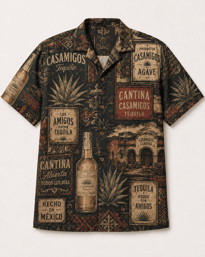 Casamigos Vintage Cantina Hawaiian Shirt
