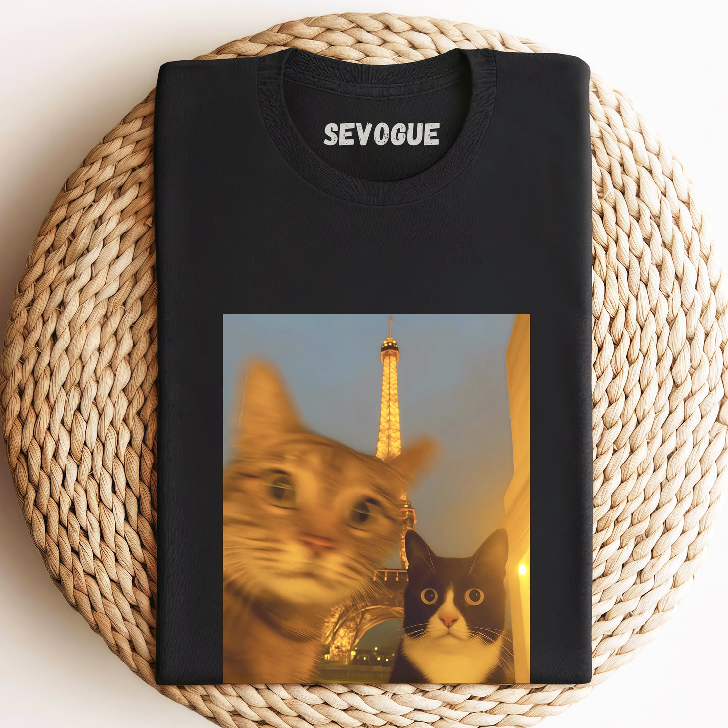 Cat Selfie Unisex Tee, Sweatshirt & Hoodi
