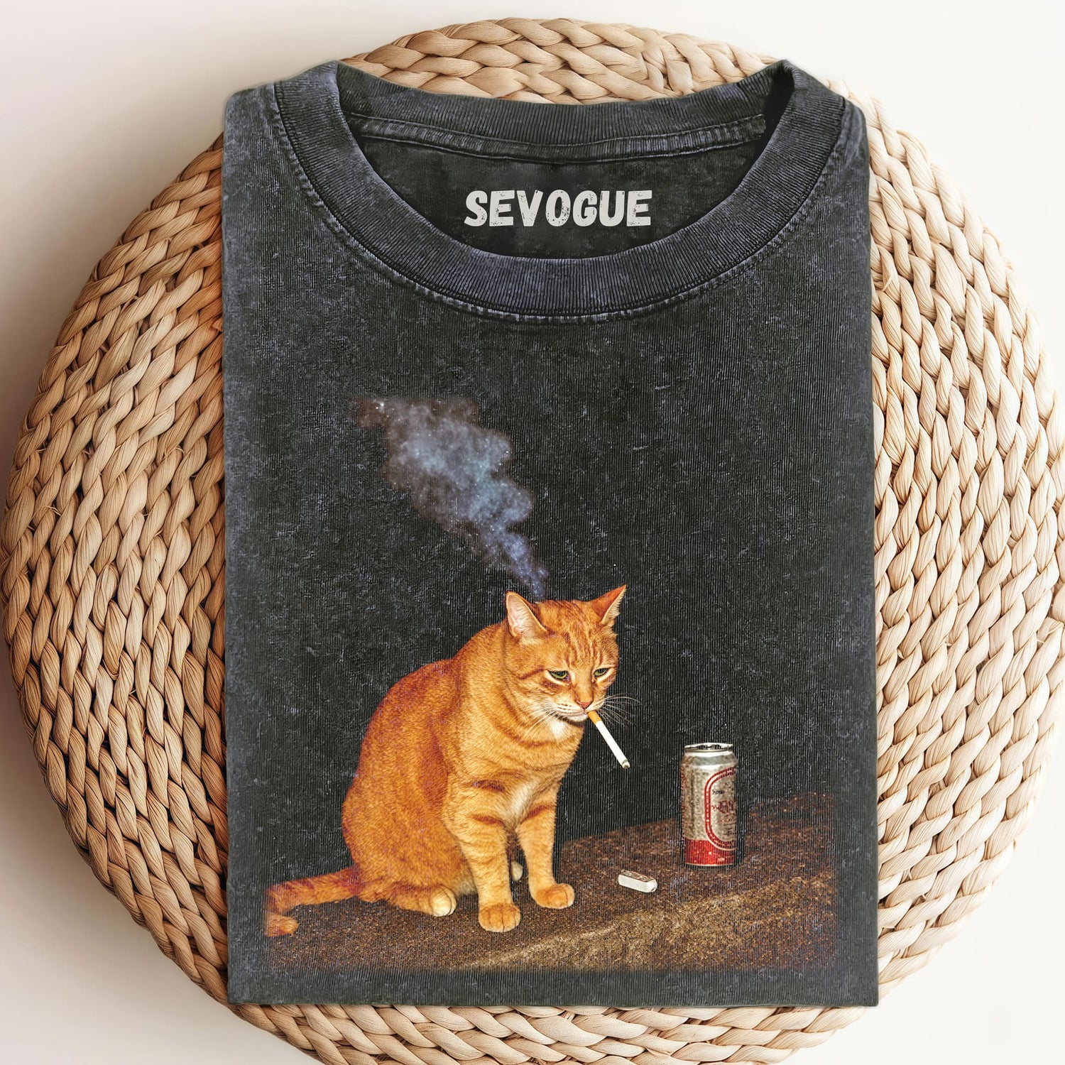 Cats Smoking And Drinking Unisex Tee, Sweatshirt & Hoodie