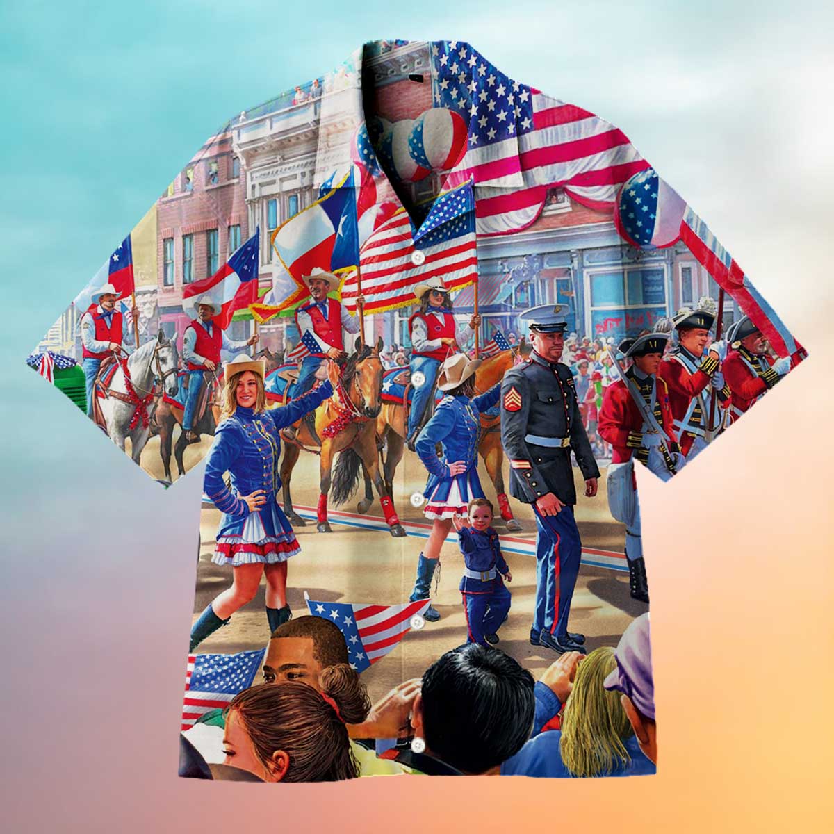 Celebrate Independence Day Universal Hawaiian Shirt