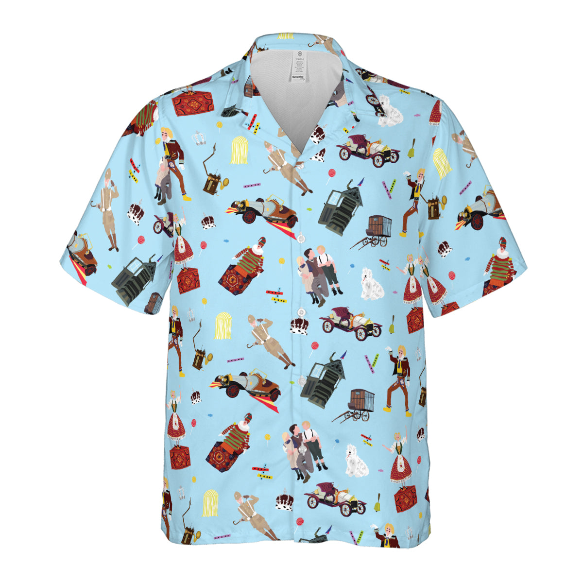 Chitty Chitty Bang Bang Patterns Hawaiian Shirt