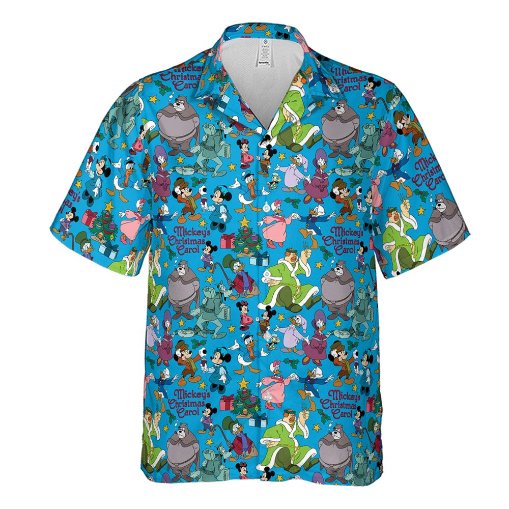 Classic mouse's Chirstmas Carol Hawaiian Shirt