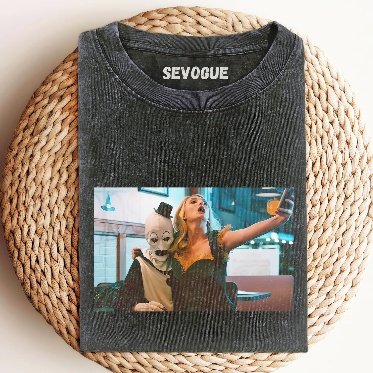 Clown Art Selfie Unisex Tee, Sweatshirt & Hoodi