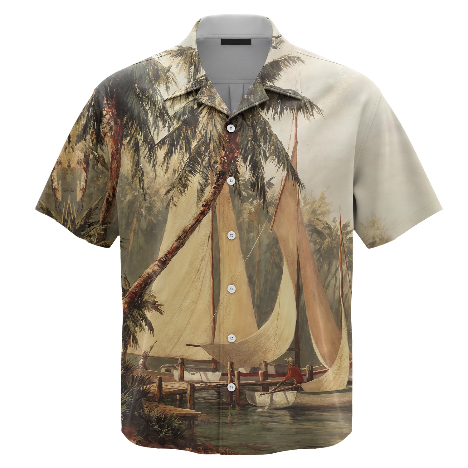 Coconut Tree Hawaiian Shirt