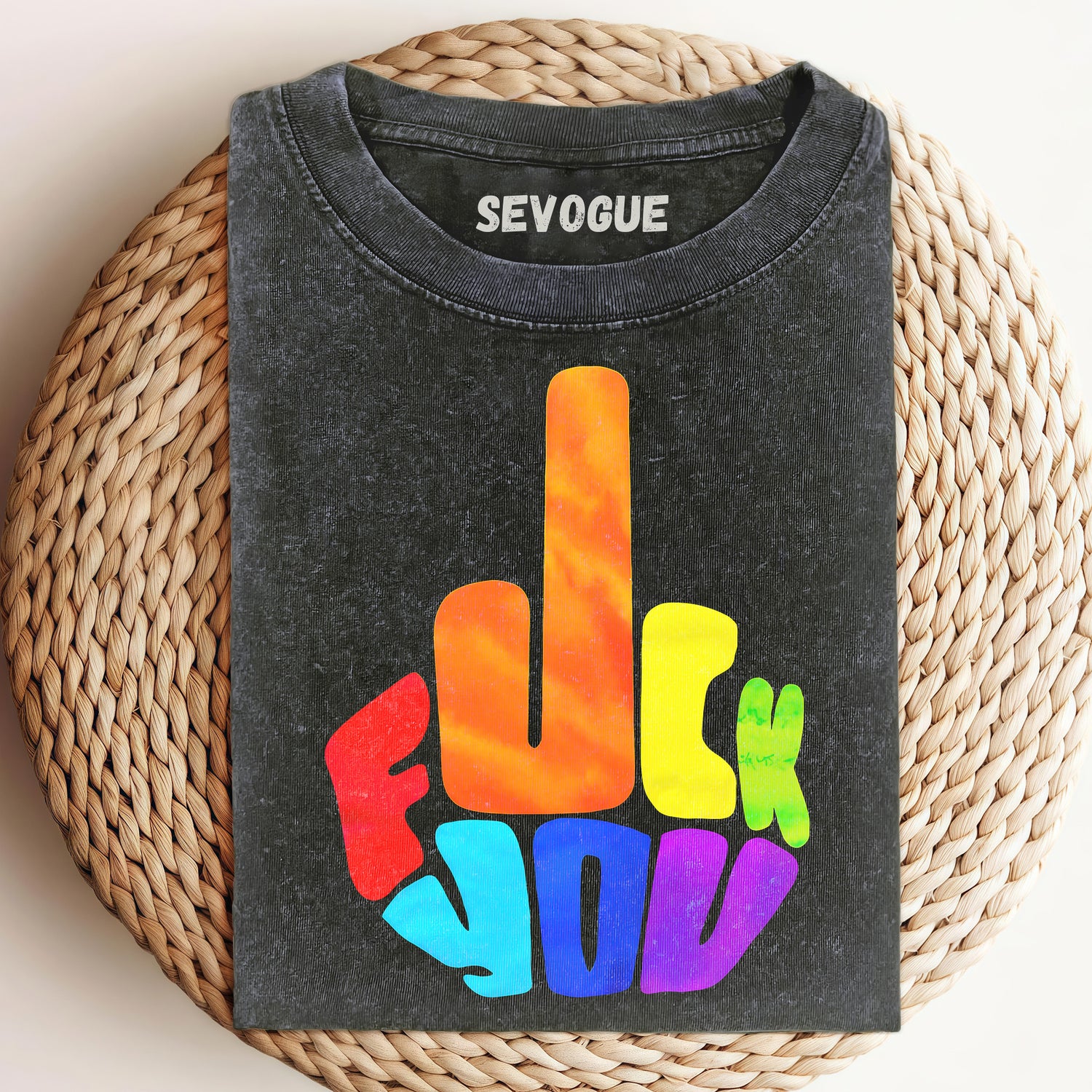 Color Fuck You Finger Unisex Tee, Sweatshirt & Hoodi