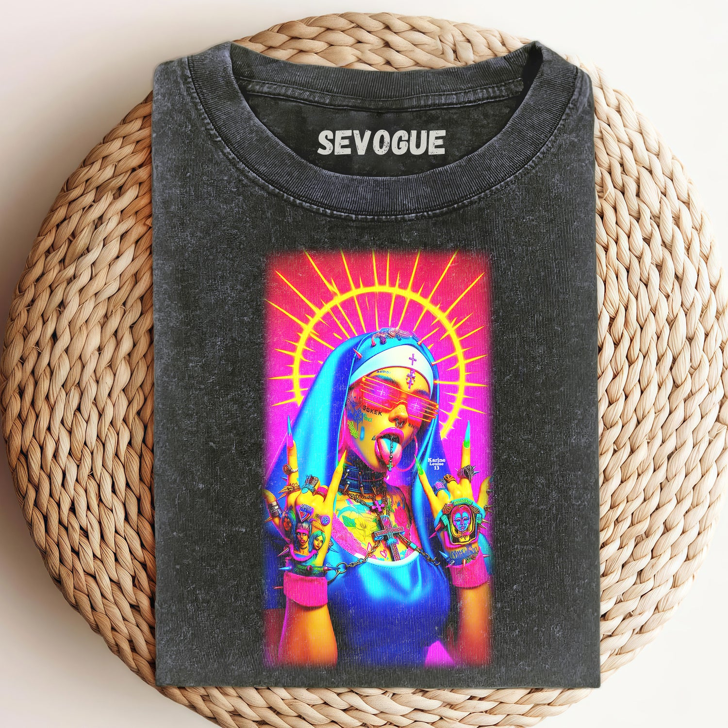 Colorful Nun Unisex Tee, Sweatshirt & Hoodi