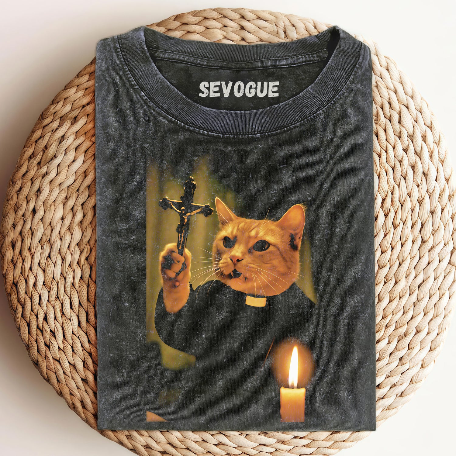 Cross Cat Unisex Tee, Sweatshirt & Hoodie