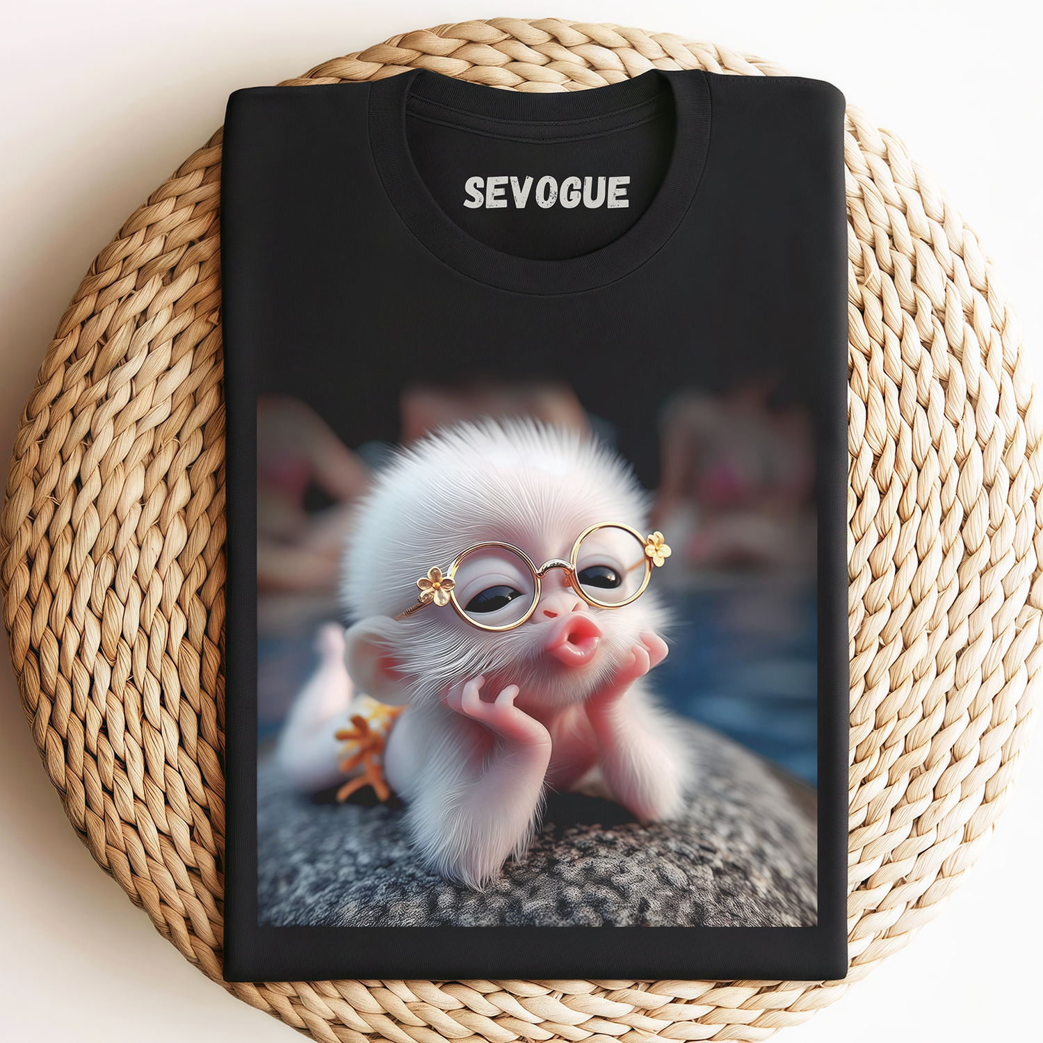 Cute Little Monkey Unisex Tee, Sweatshirt & Hoodie