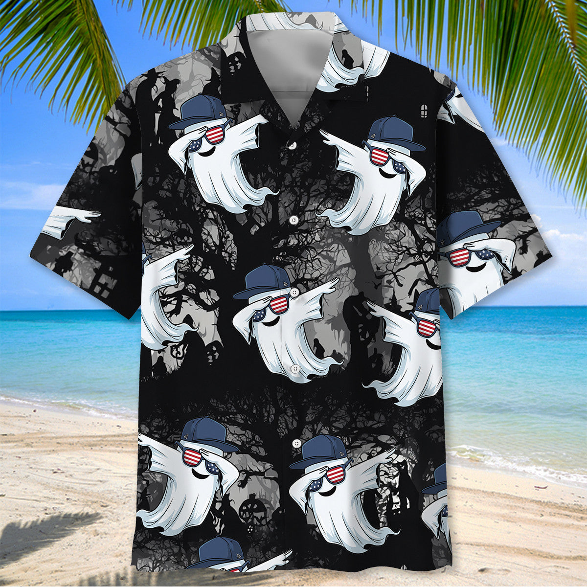 Dabbing Boo Hawaiian Shirt