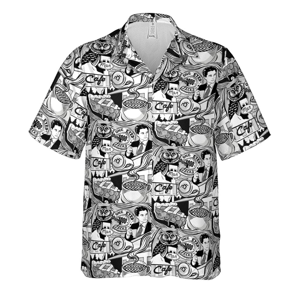 Damn Fine Coffee Twin Peaks Hawaiian Shirt