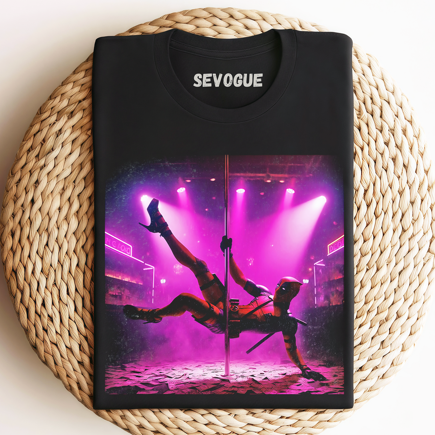 Deadpool Does A Pole Dance Unisex Tee, Sweatshirt & Hoodie
