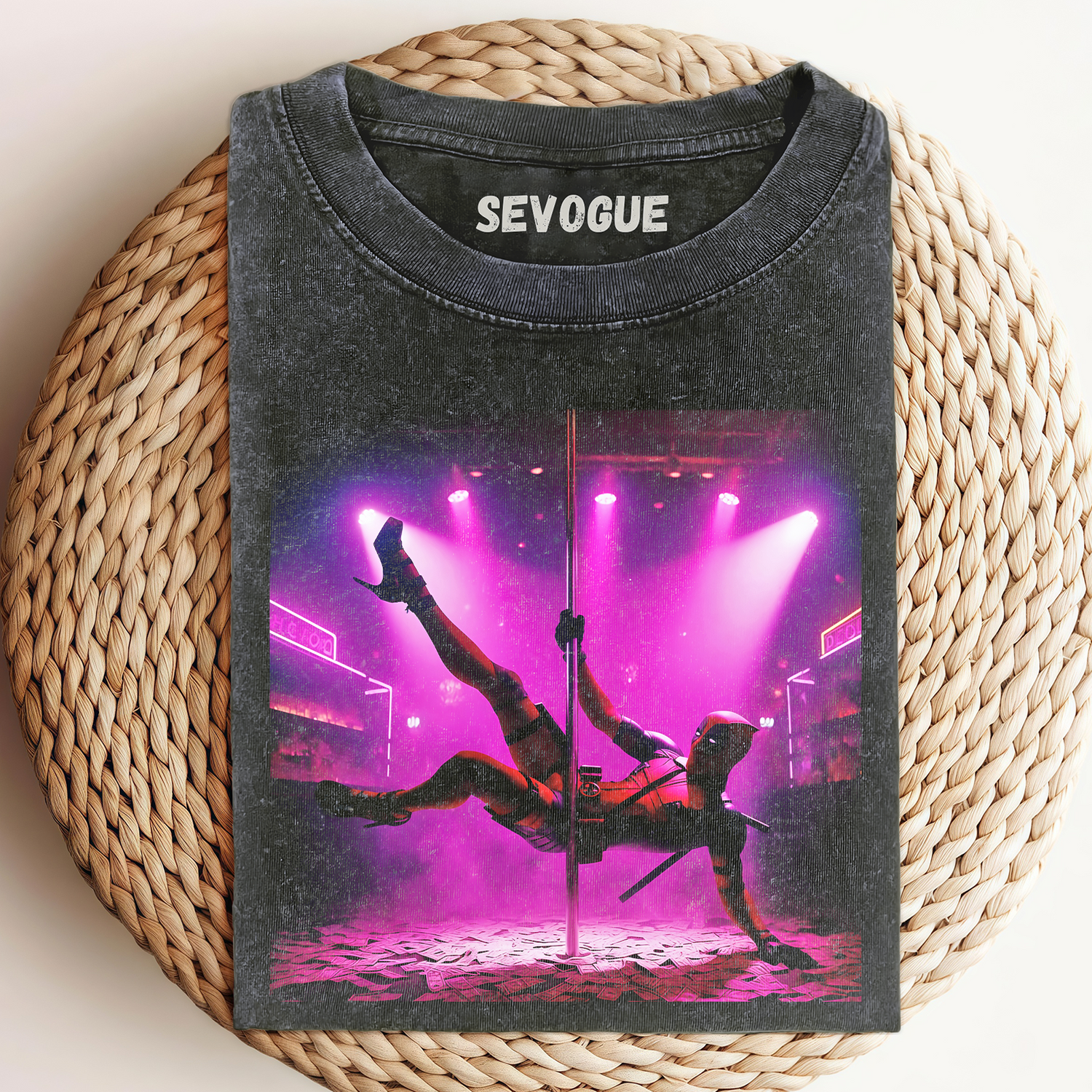 Deadpool Does A Pole Dance Unisex Tee, Sweatshirt & Hoodie