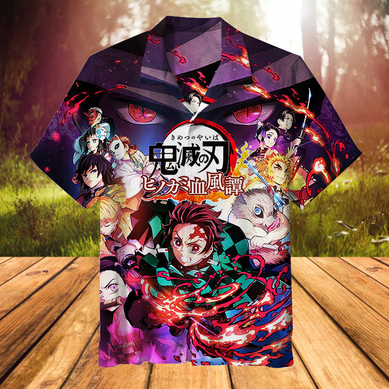 Demon Slayer Unisex Hawaiian Shirt