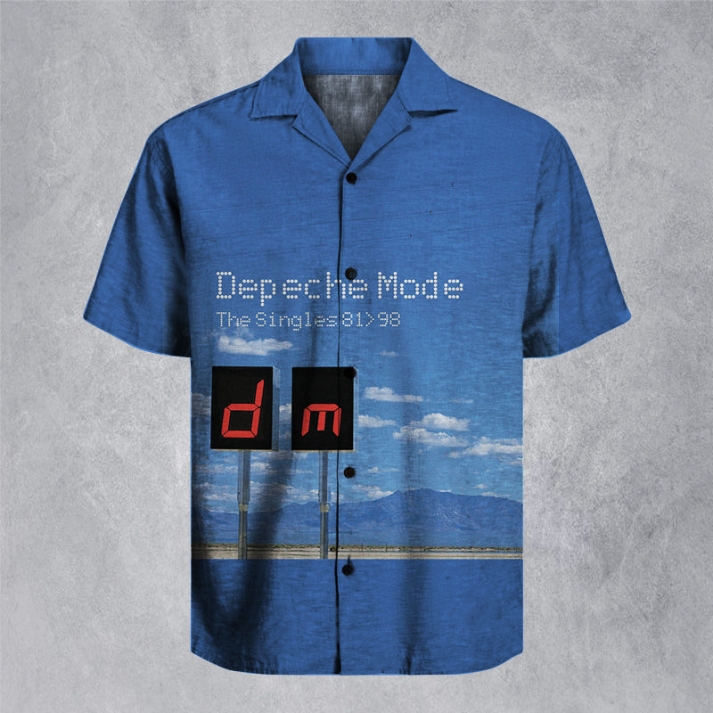Depeche Mode - The Singles 81＞98  Unisex Hawaiian Shirt