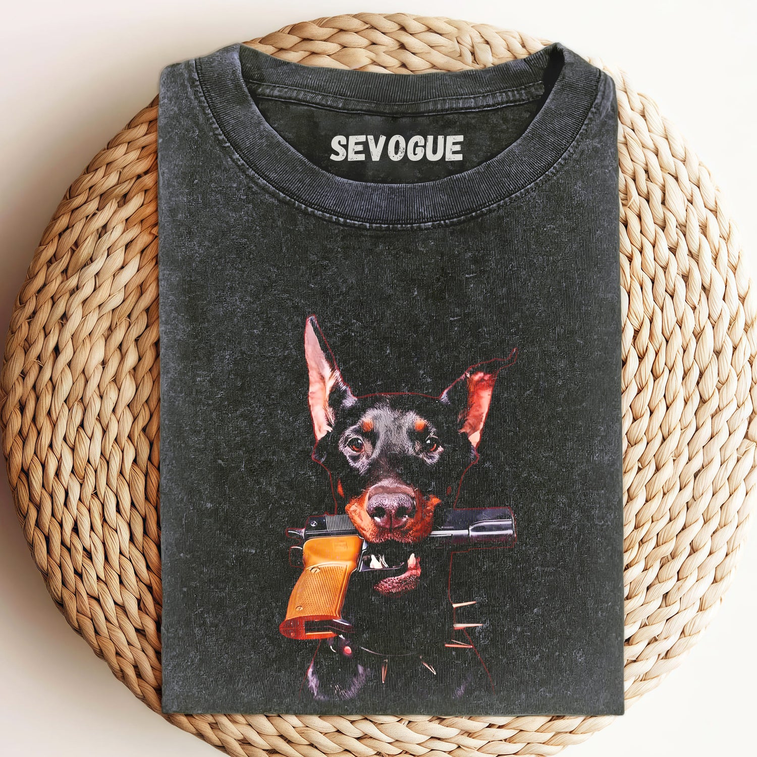Doberman Street Style Short Sleeved Unisex Tee, Sweatshirt & Hoodie