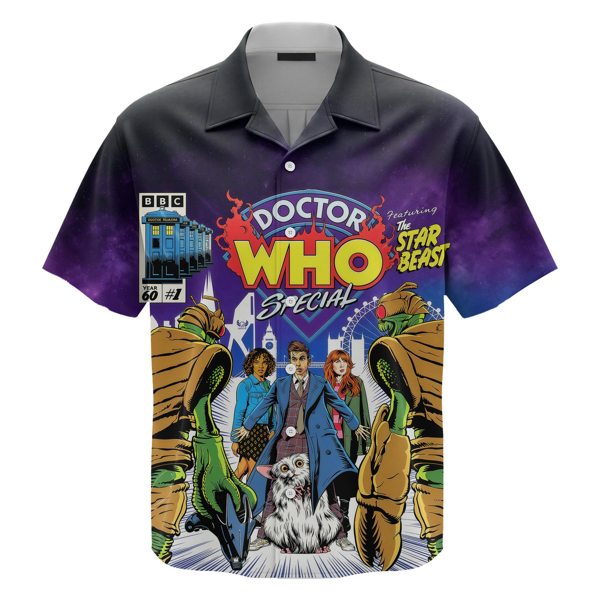 Doctor Who Hawaiian Shirt