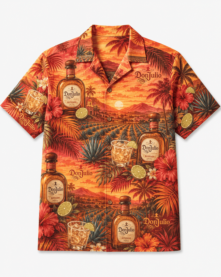 Don Julio Reposado Sunset Hawaiian Shirt