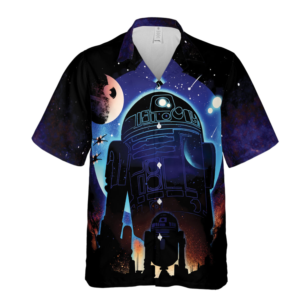 Droid Night Star Wars Hawaiian Shirt