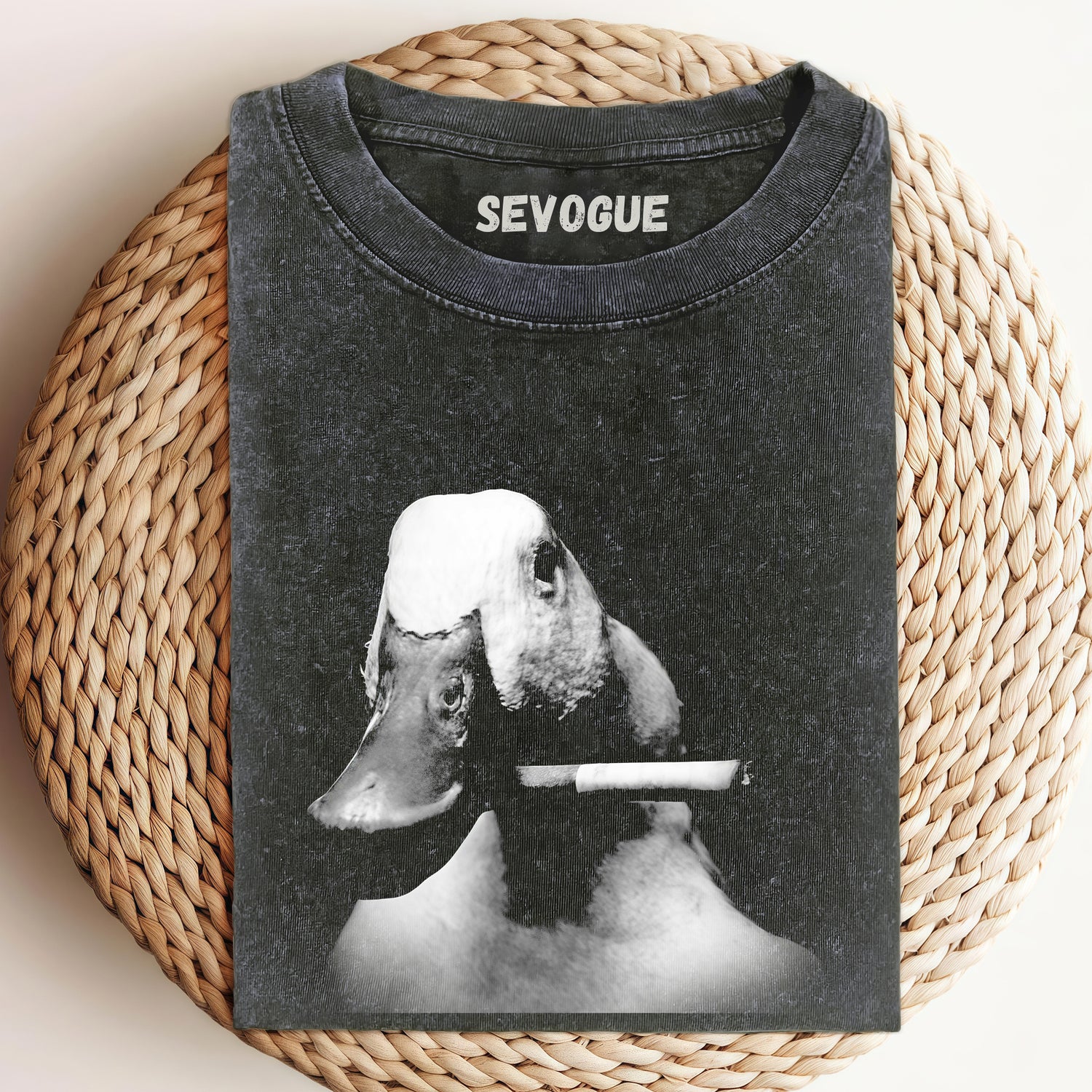 Duck With A Cigarette In Its Mouth Unisex Tee, Sweatshirt & Hoodi