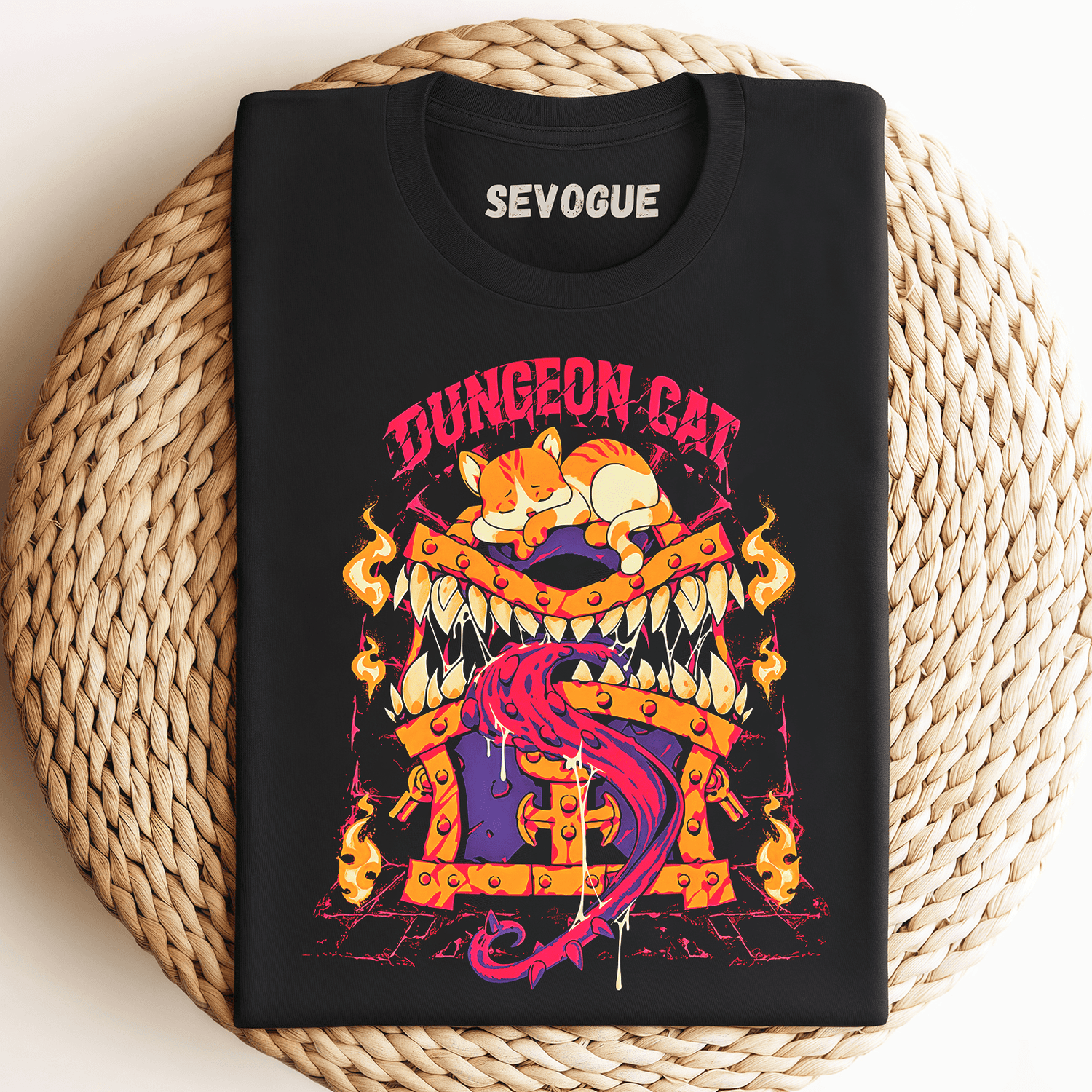 Dungeon Cat Unisex Tee, Sweatshirt & Hoodie
