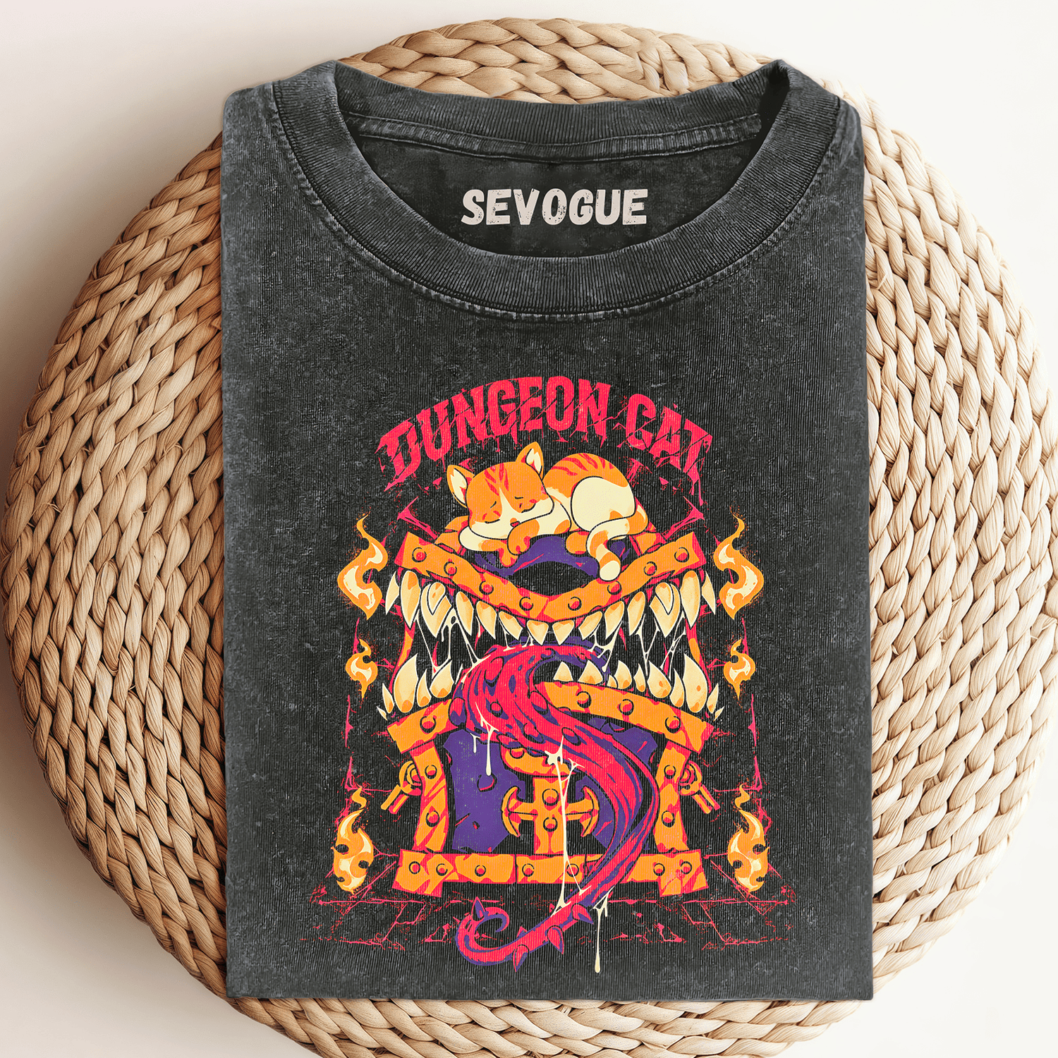 Dungeon Cat Unisex Tee, Sweatshirt & Hoodie