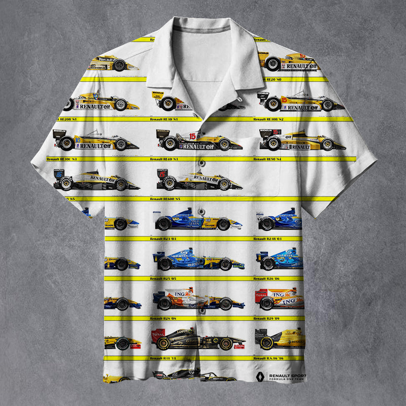EQUIPE RENAULT Unisex Hawaiian Shirt