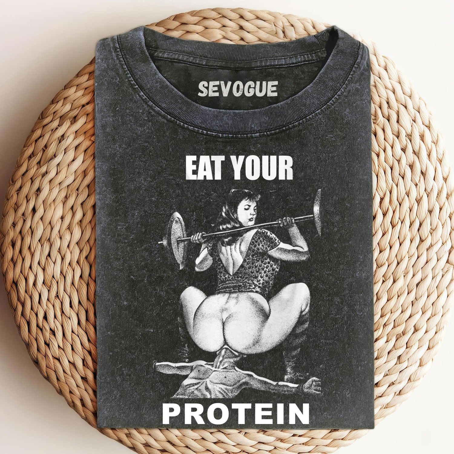 Eat Your Protein Unisex Tee, Tank Top, Layered LS, Sweatshirt & Hoodie