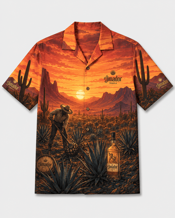 El Jimador Sunset Agave Hawaiian Shirt