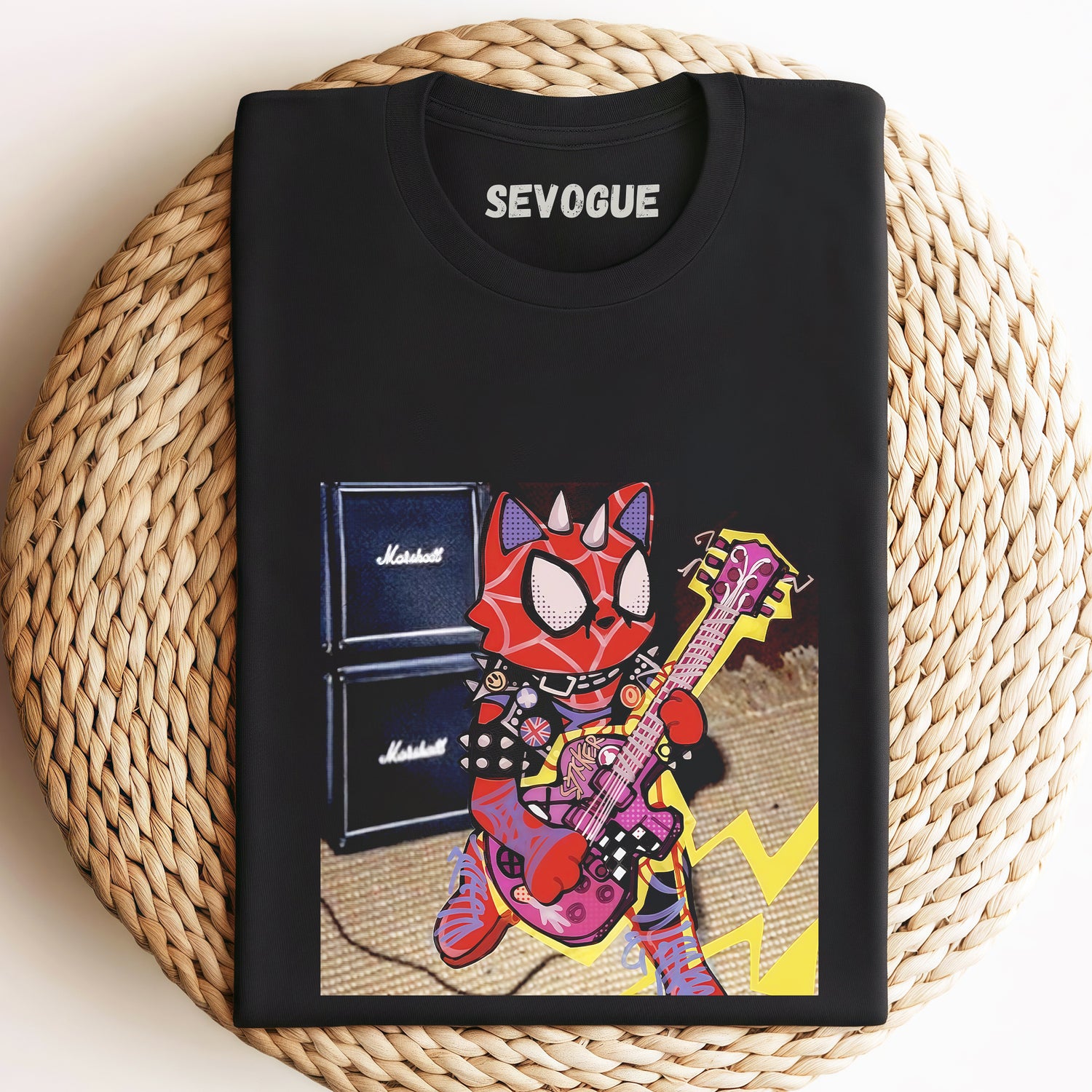 Electric Music Cat Unisex Tee, Sweatshirt & Hoodi