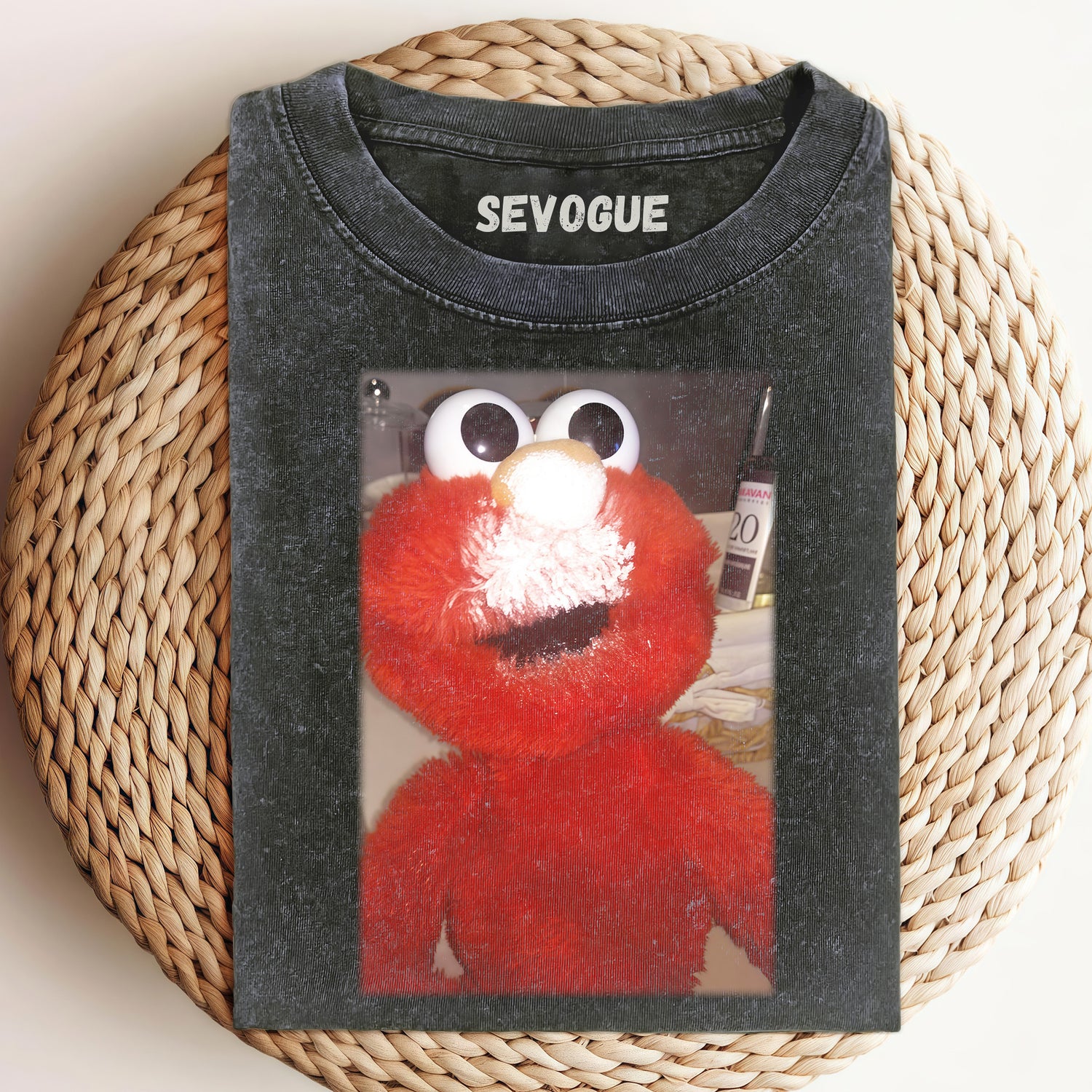 Elmo White Powder Unisex Tee, Sweatshirt & Hoodi
