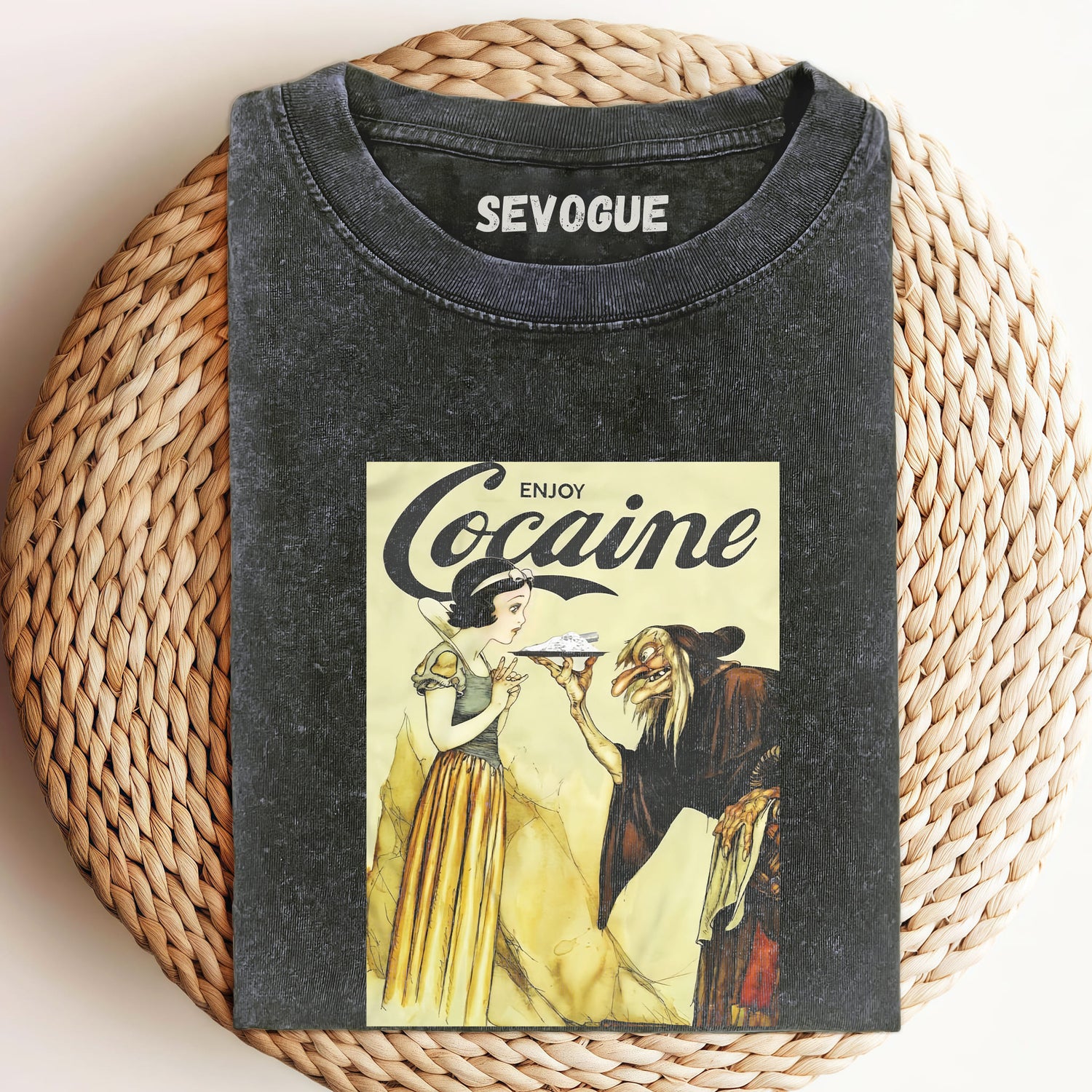 Enjoy Cocaine Snow White Witch Mdma Ecstasy Unisex Tee, Sweatshirt & Hoodie