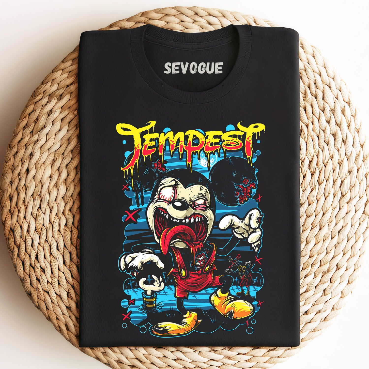 Evil Mickey Mouse Unisex Tee, Sweatshirt & Hoodi