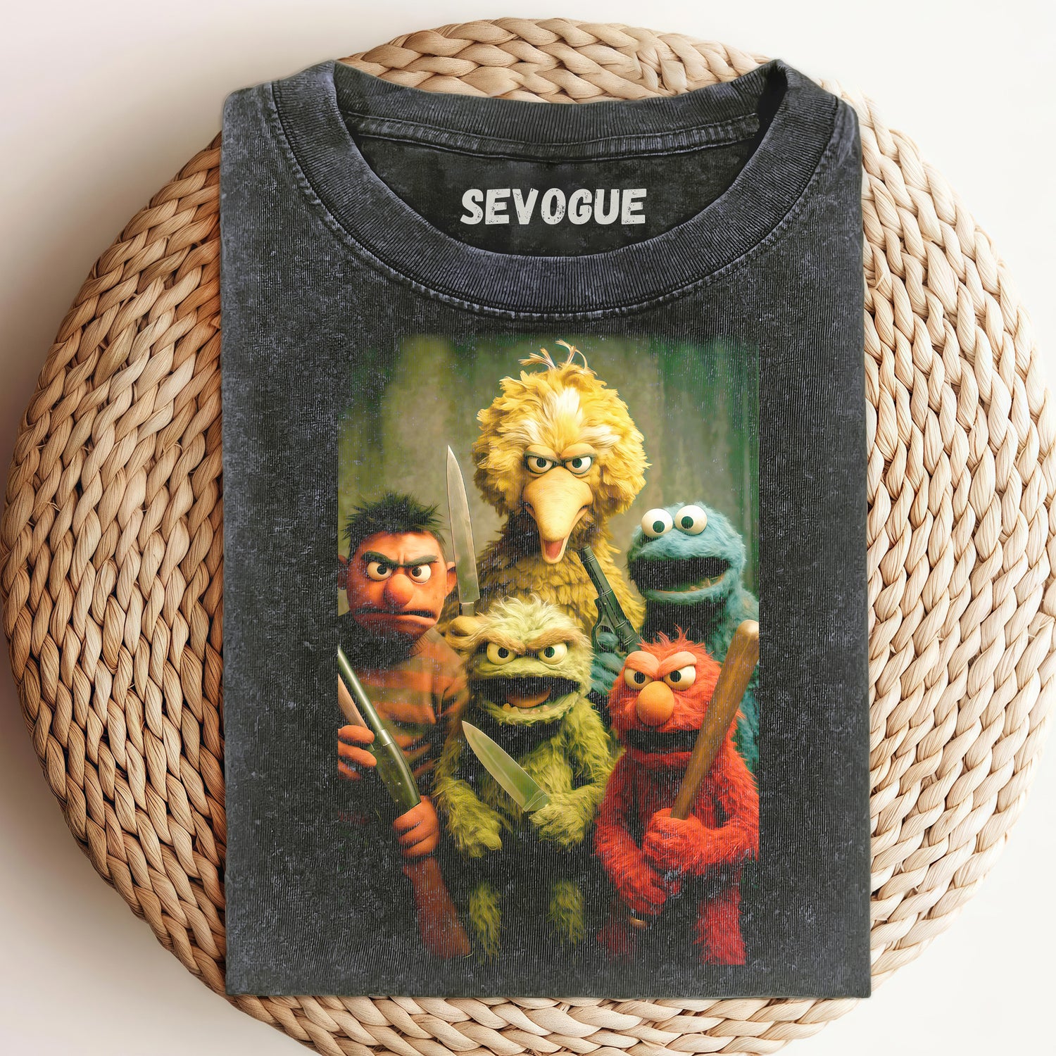 Evil Sesame Street Unisex Tee, Sweatshirt & Hoodi
