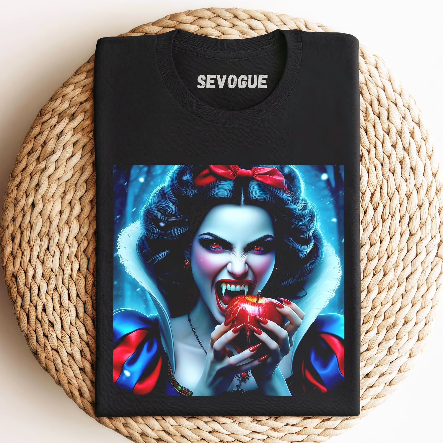 Evil Snow White V6  Unisex Tee, Sweatshirt & Hoodi