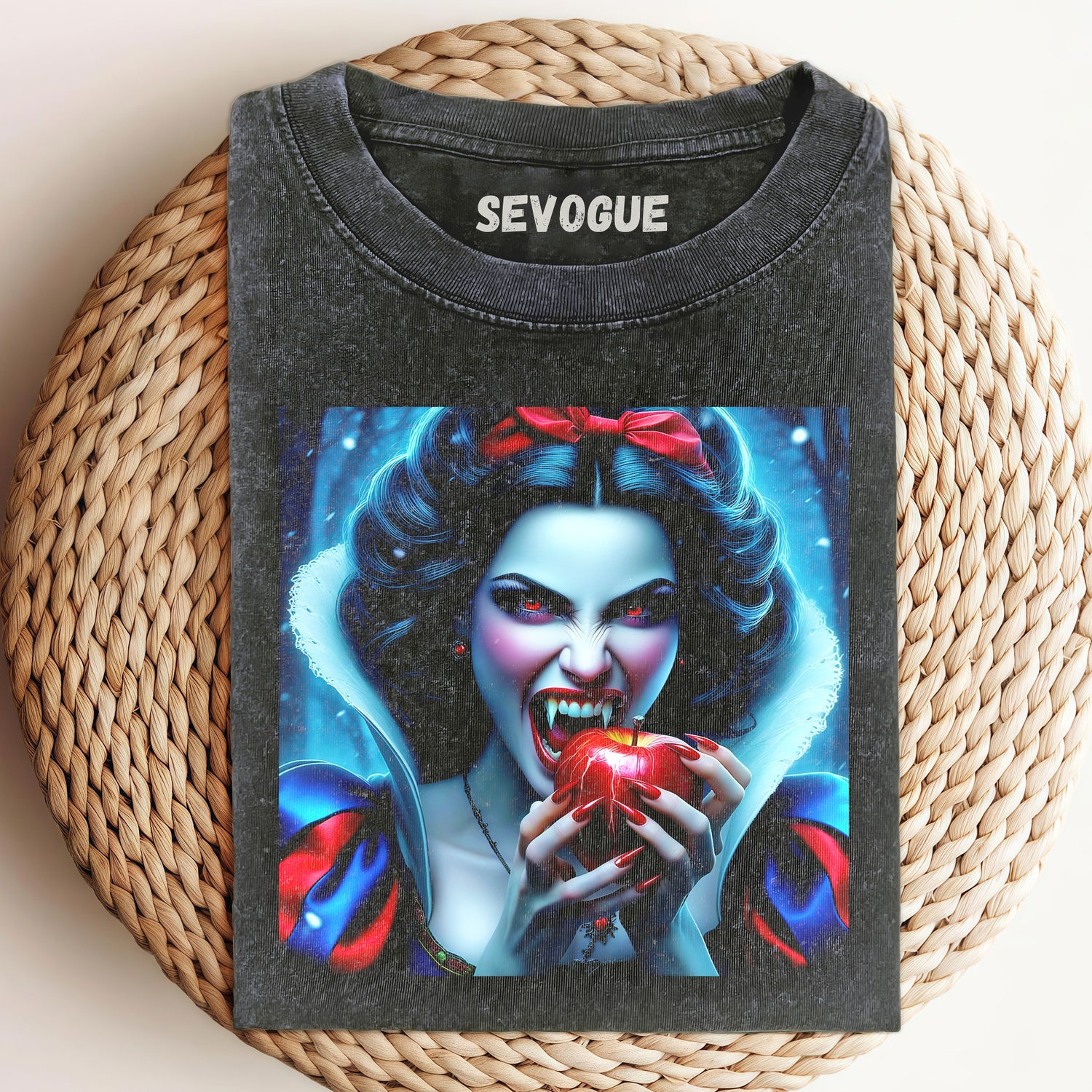 Evil Snow White V6  Unisex Tee, Sweatshirt & Hoodi