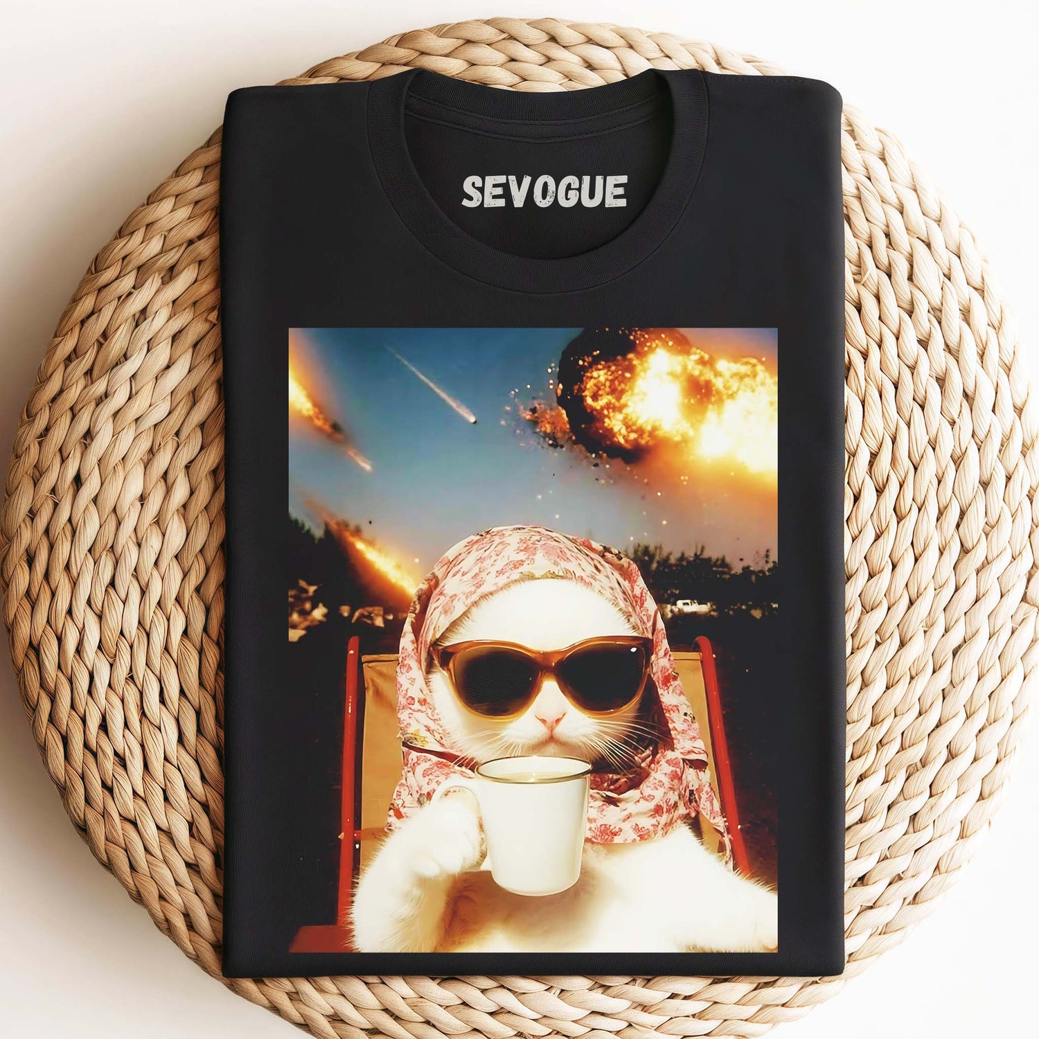 Exploding Cats V1 Unisex Tee, Sweatshirt & Hoodie