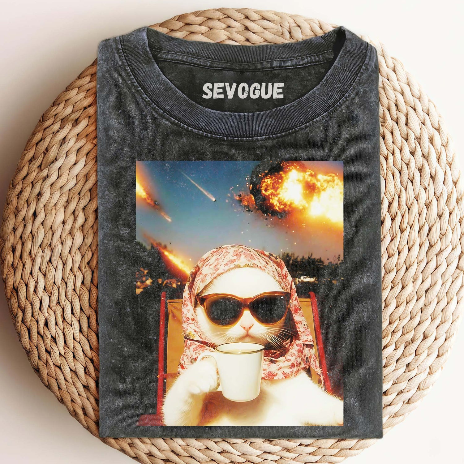 Exploding Cats V1 Unisex Tee, Sweatshirt & Hoodie
