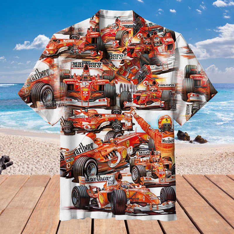 FERRARI F1 Schumacher 2000 2004 Universal Hawaiian Shirt