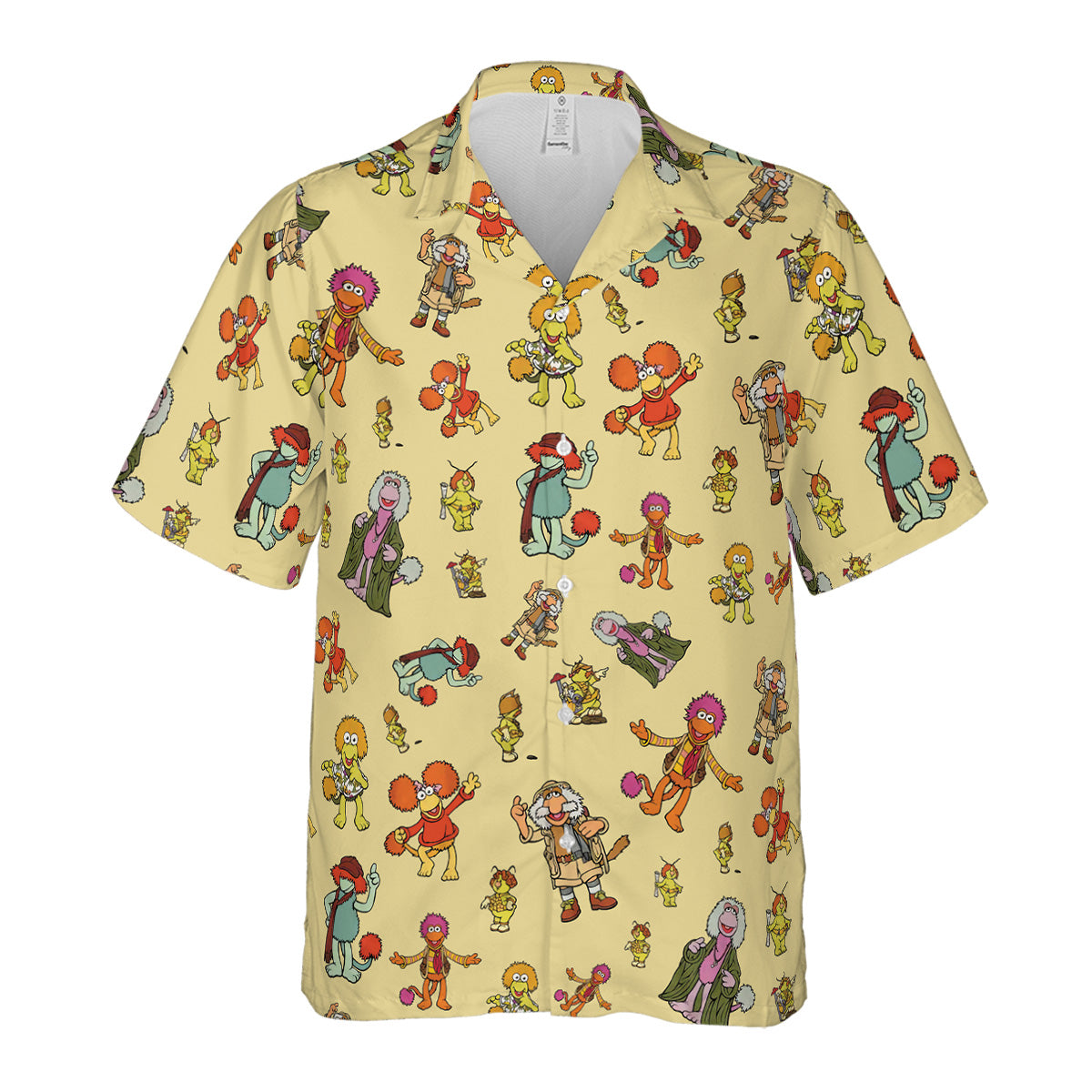 Fraggle Rock Characters Hawaiian Shirt