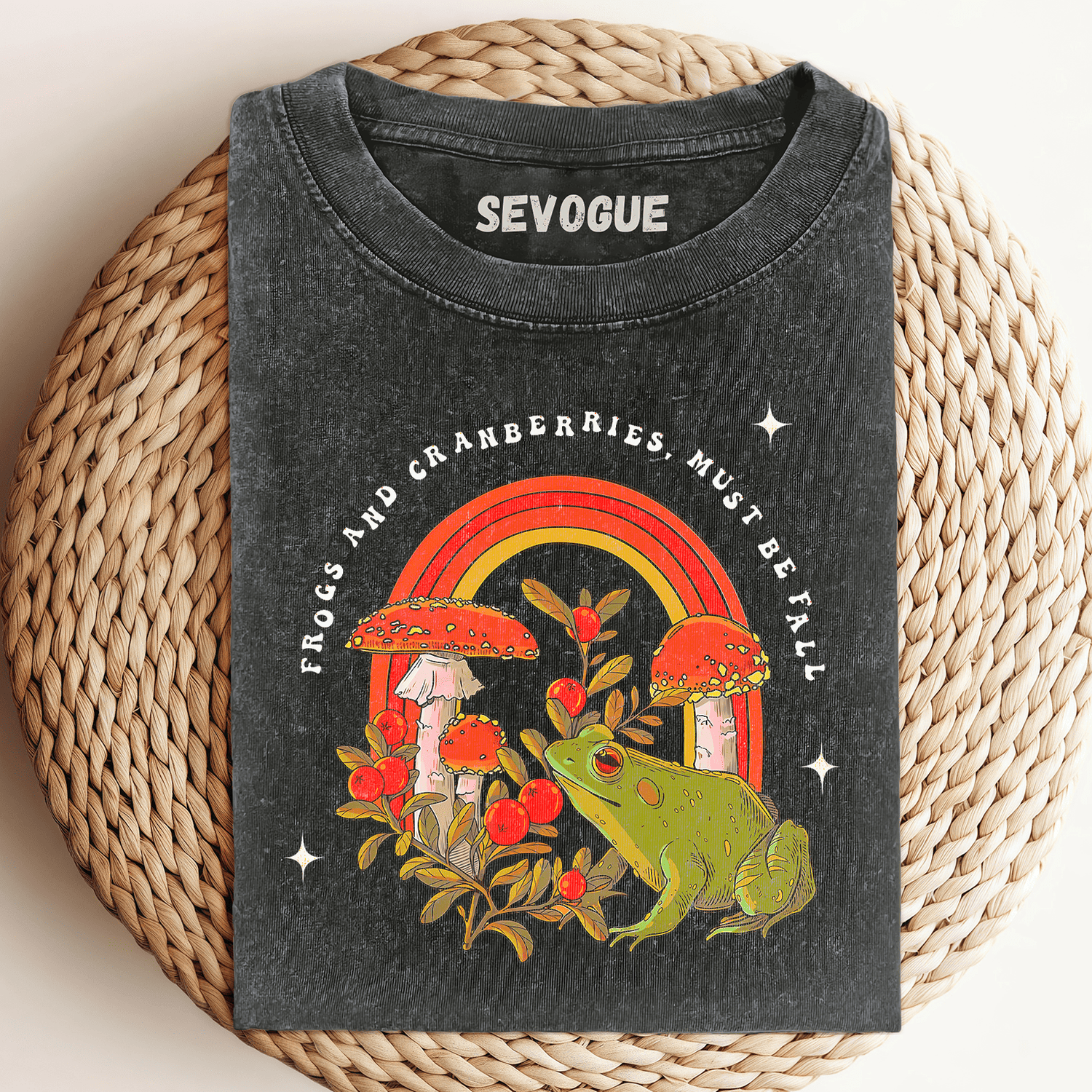 Frogs And Cranberries Must Be Fall Unisex Tee, Sweatshirt & Hoodie