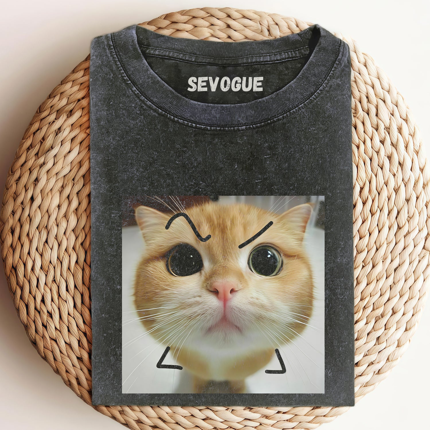 Funny Angry Cat Unisex Tee, Sweatshirt & Hoodi