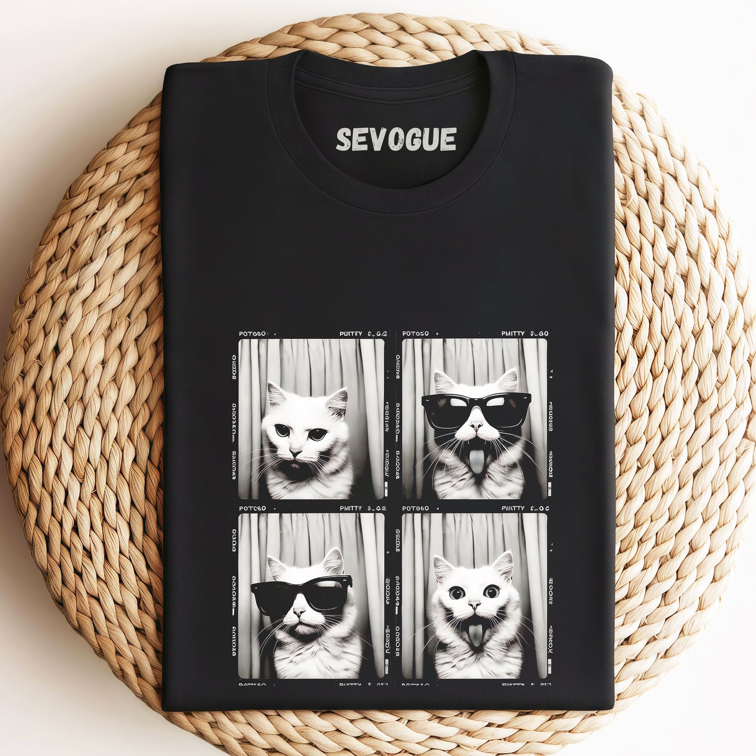 Funny Cat Selfie Unisex Tee, Sweatshirt & Hoodi