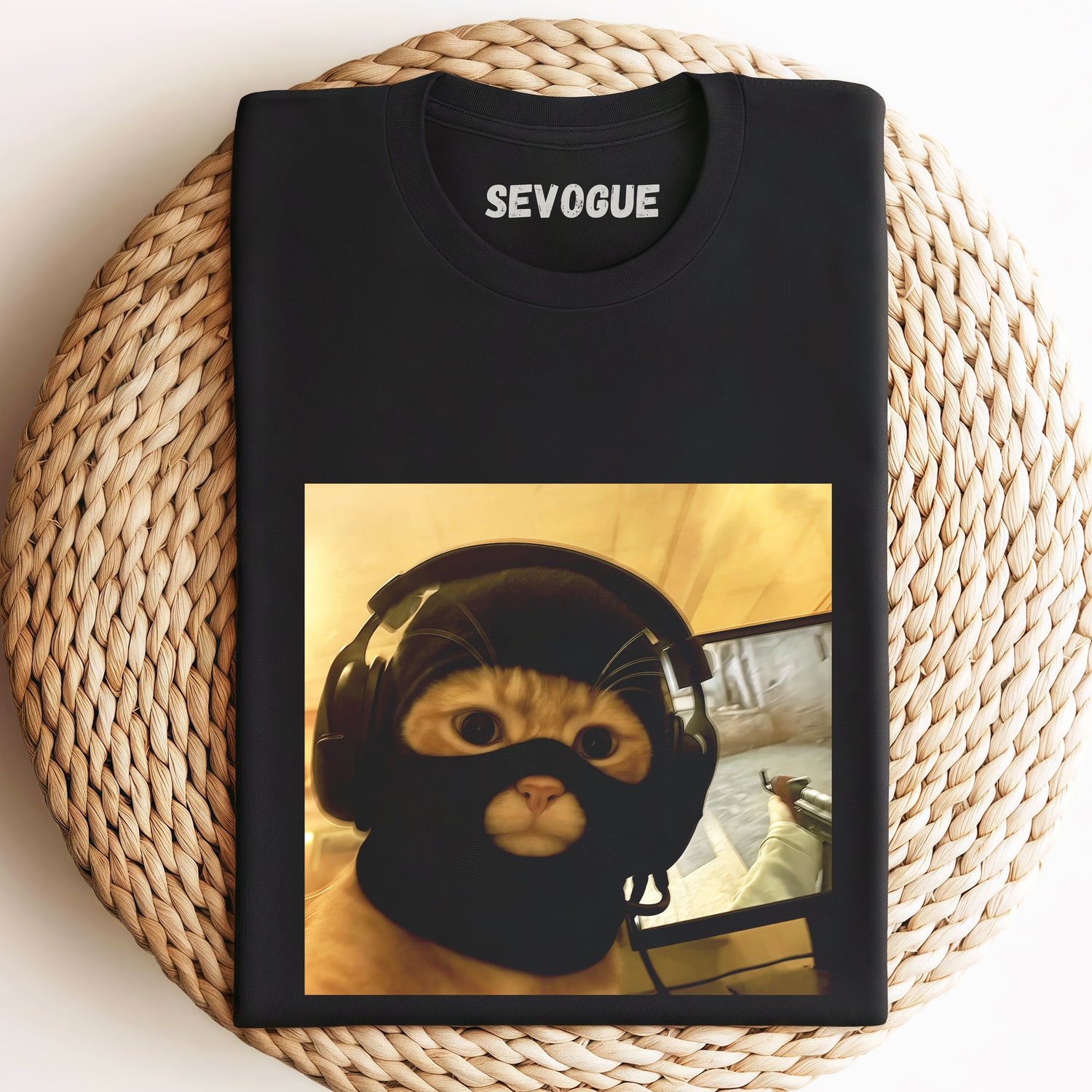 Funny Cat Unisex Tee, Sweatshirt & Hoodi