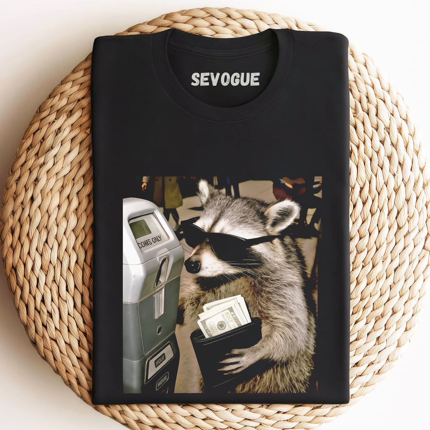 Funny Raccoon V1 Unisex Tee, Sweatshirt & Hoodie