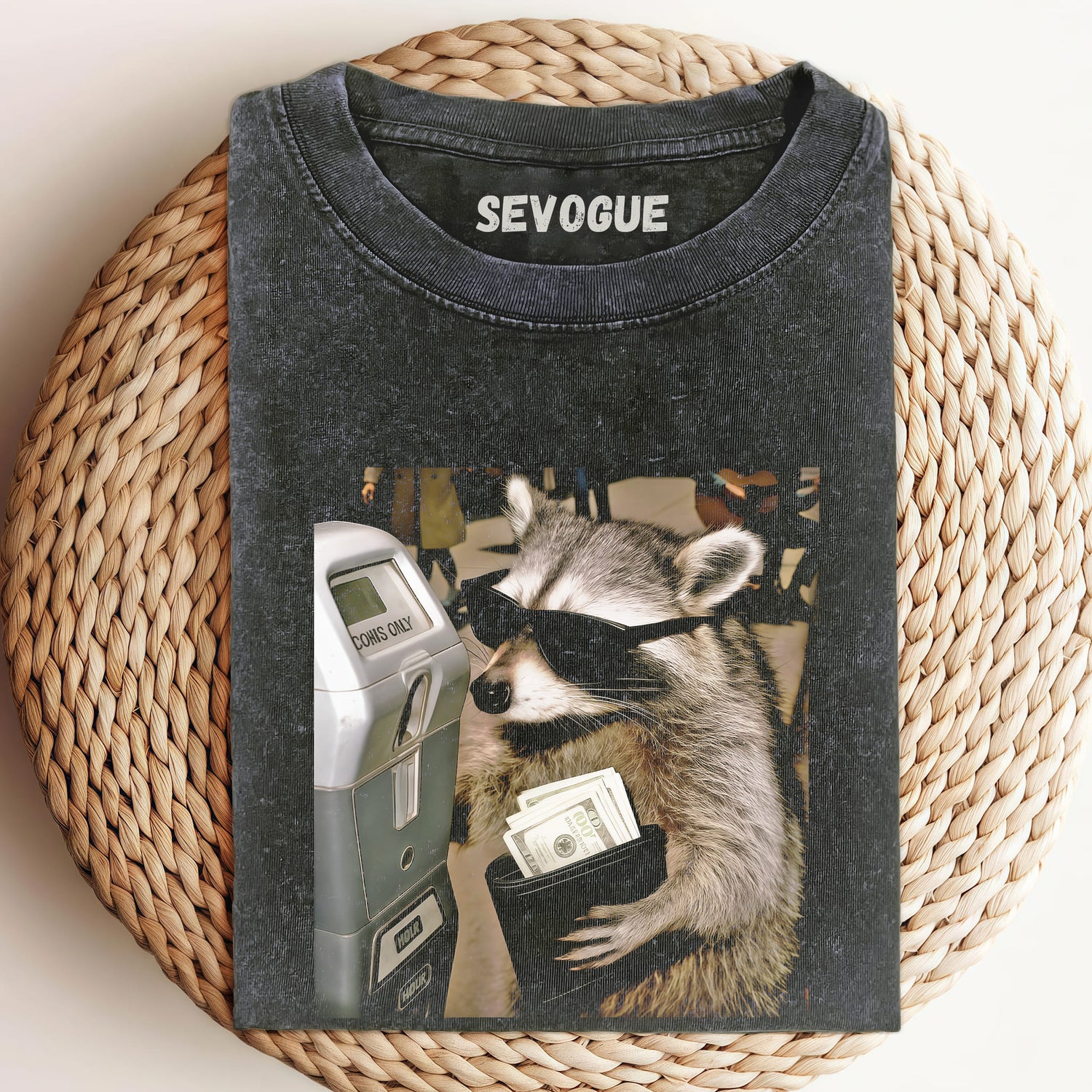 Funny Raccoon V1 Unisex Tee, Sweatshirt & Hoodie