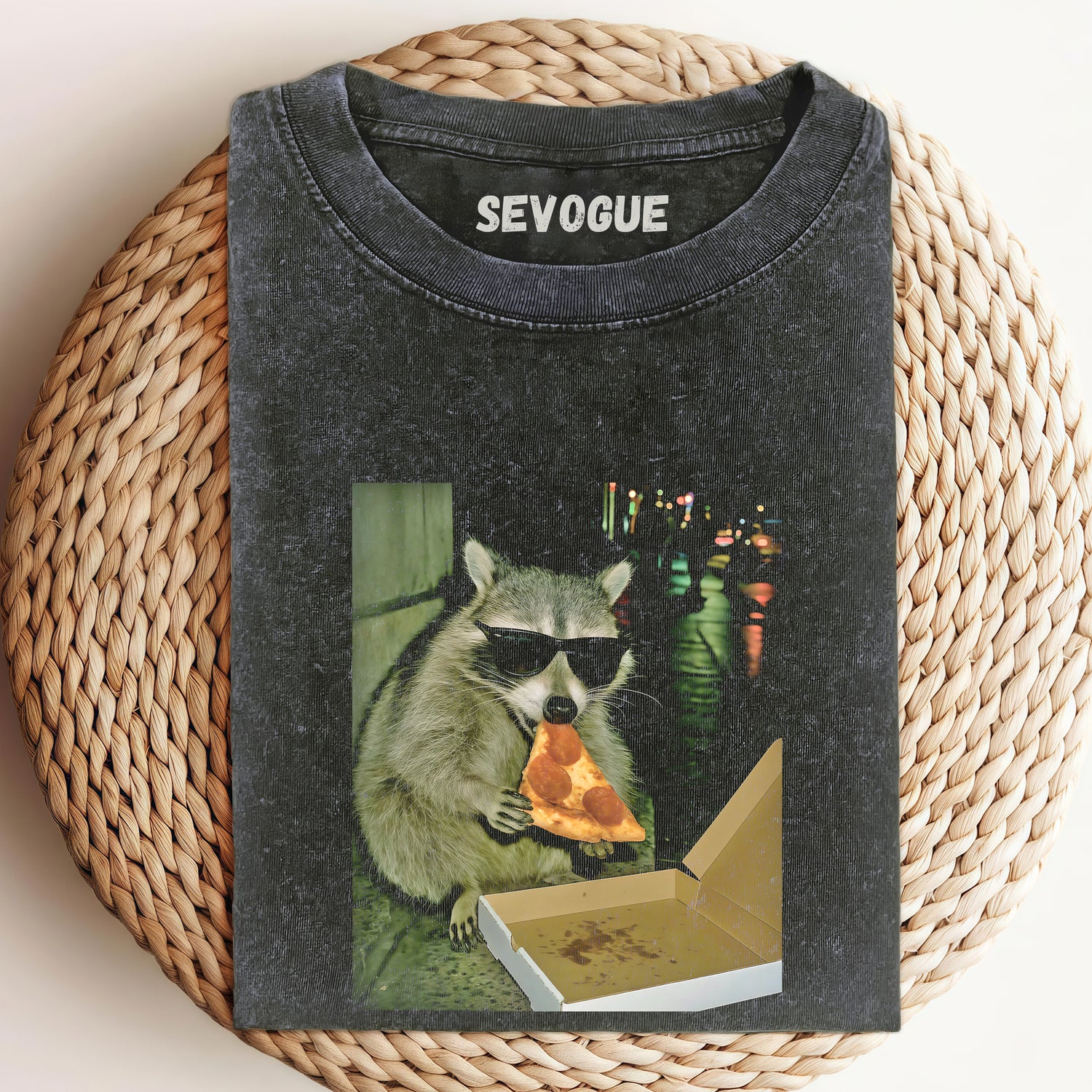 Funny Raccoon V9 Unisex Tee, Sweatshirt & Hoodi