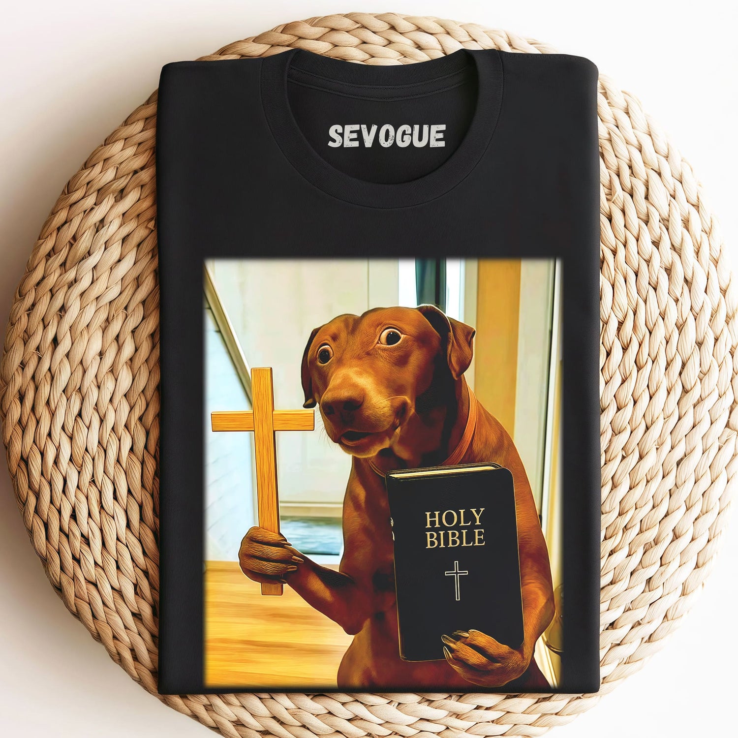 Funny Religious Dog Unisex Tee, Sweatshirt & Hoodie