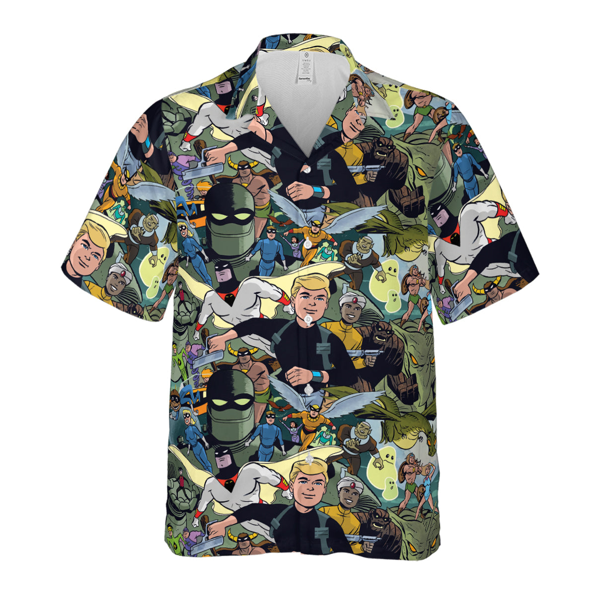 Future Quest Assemble Hawaiian Shirt