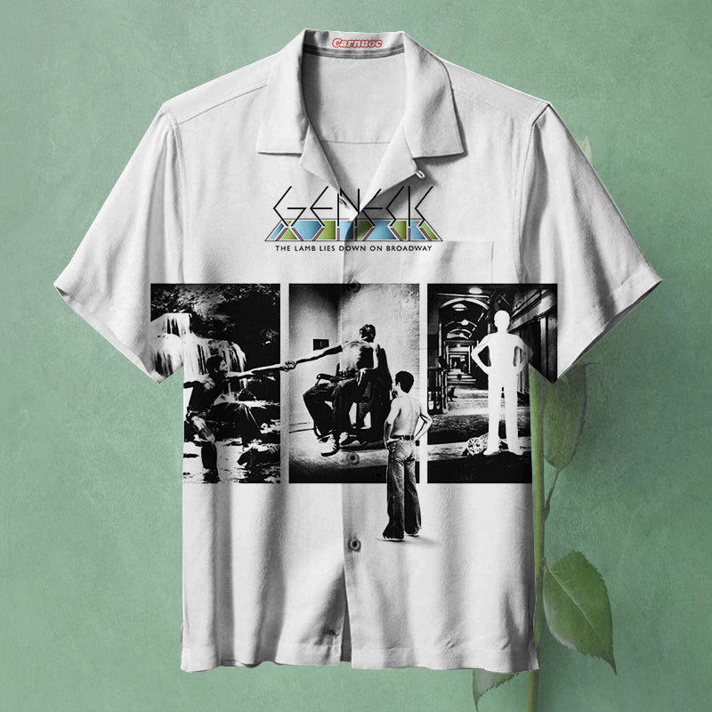 Genesis band -The Lamb lies down Unisex Hawaiian Shirt