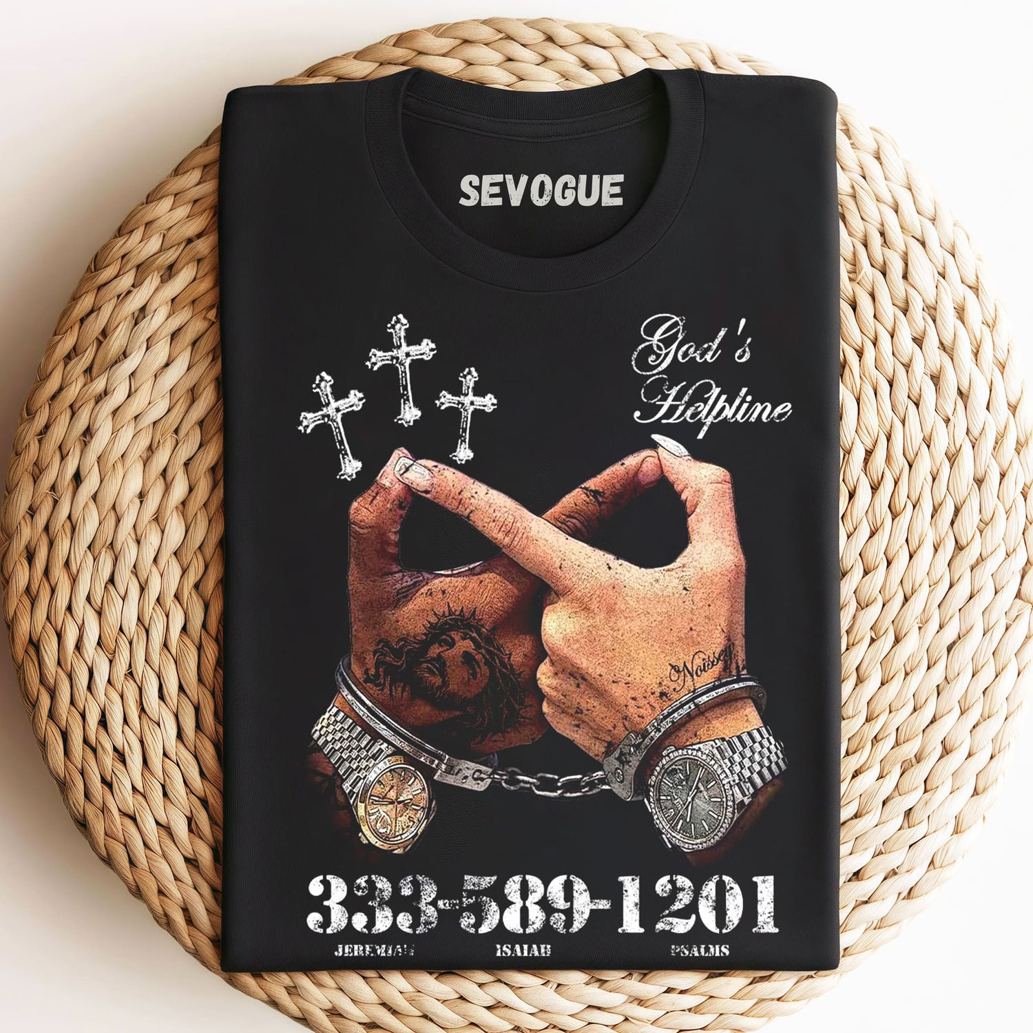 God's Helpline Unisex Tee, Tank Top, Layered LS, Sweatshirt & Hoodie